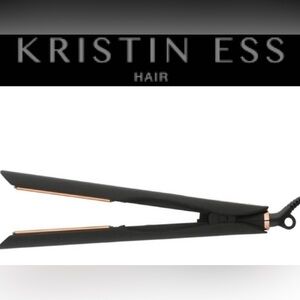 Kristen Ess 3-in-1 Nanoblack Straight Iron in Black